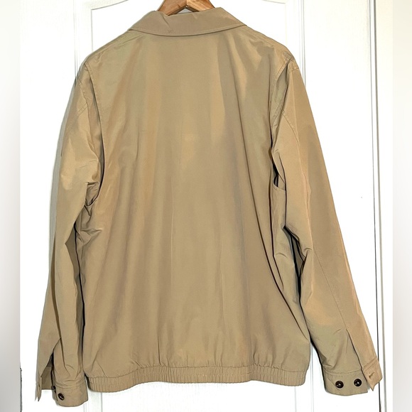 L.L. Bean Men's Size L Khaki Warm-Up Harrington Bomber Style, Classic, Preppy - Picture 4 of 13